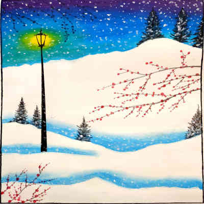 Easy Oil Pastel Drawing For Beginners A Girl Watching Telescope Half  Sunrise Day And Moon Light Night - video Dailymotion